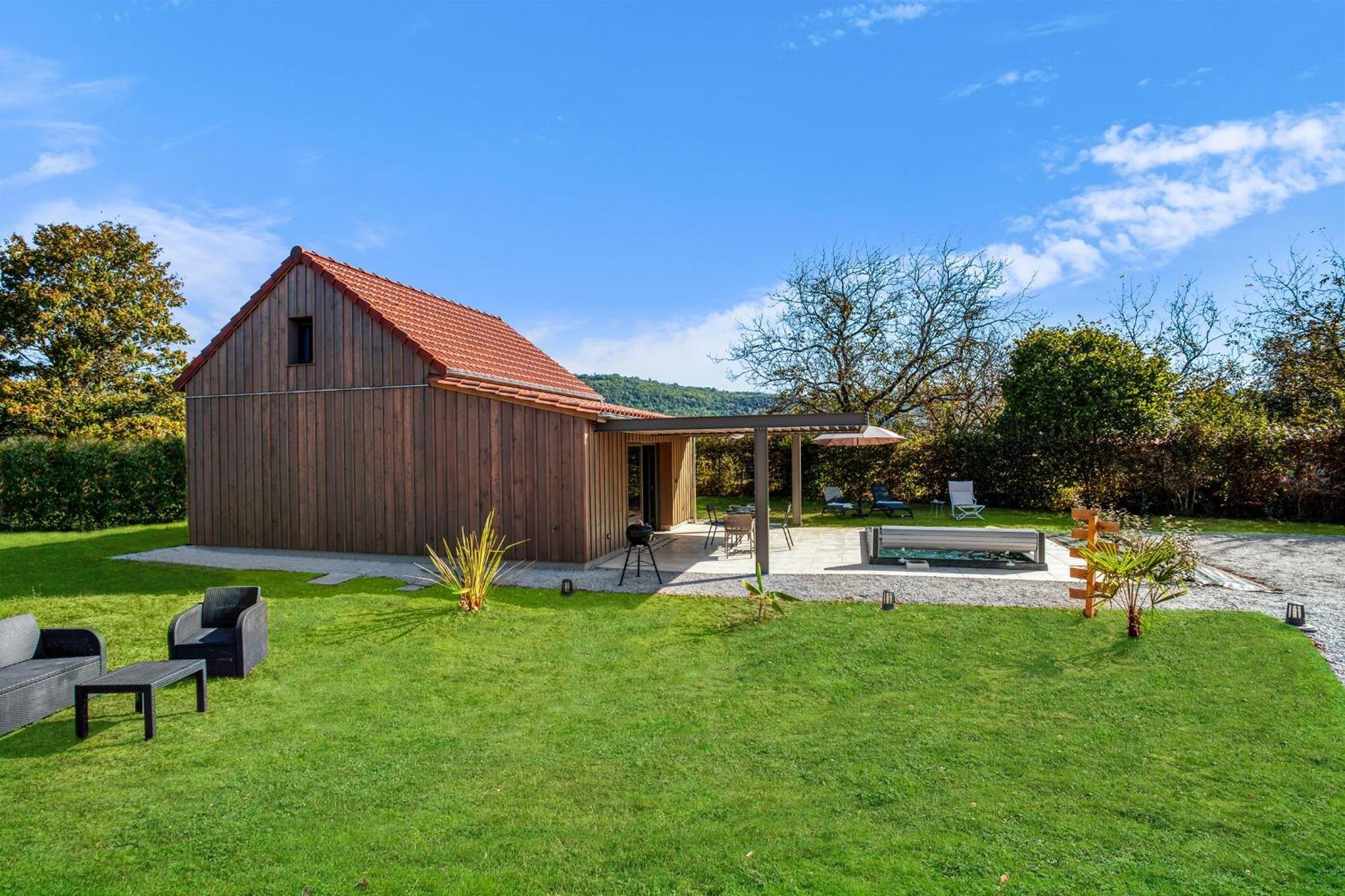 La Plaine Aux Etoiles - Maison Individuelle Avec Piscine Balneo Privative Et Jardin Domme Esterno foto