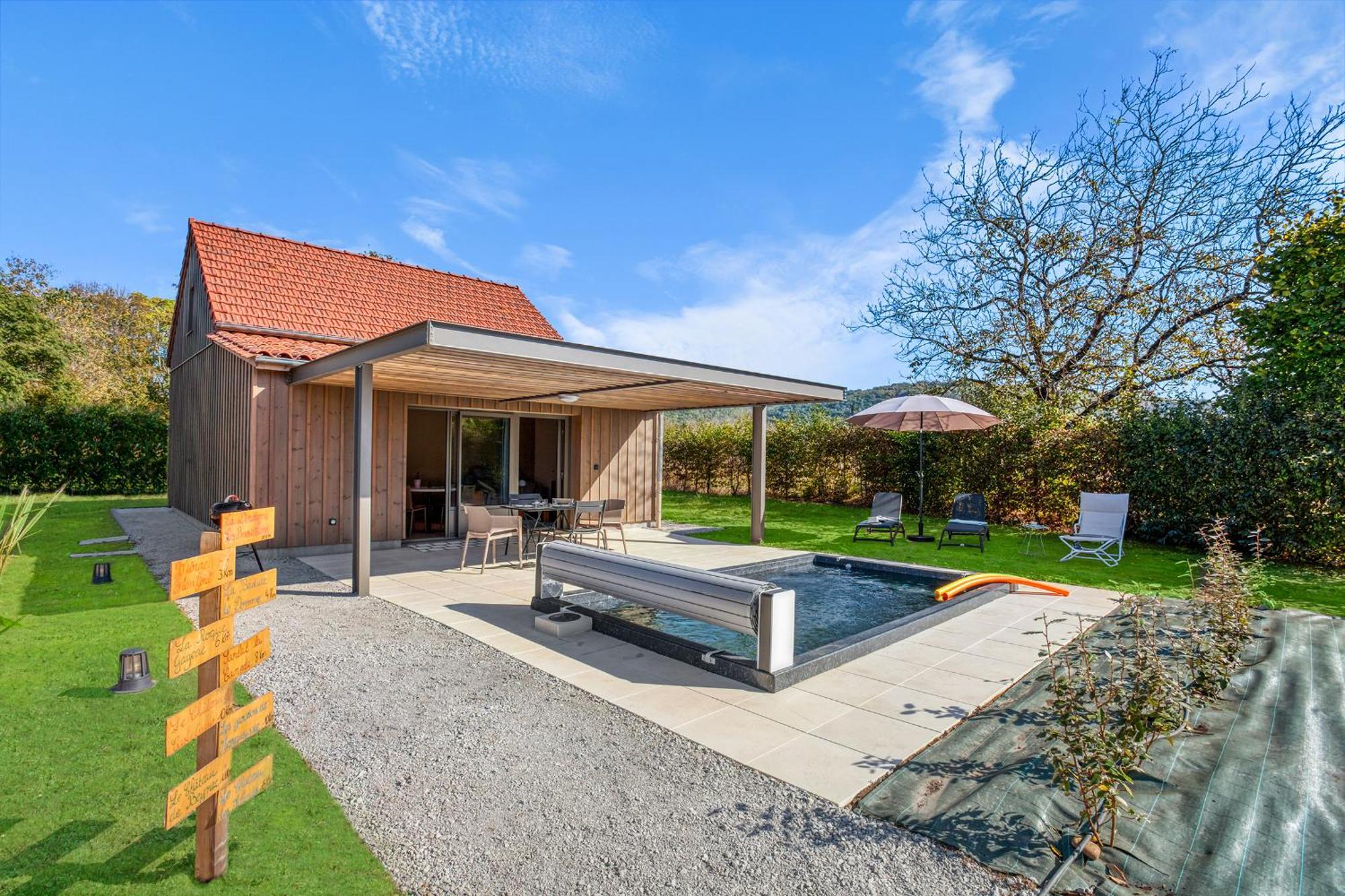 La Plaine Aux Etoiles - Maison Individuelle Avec Piscine Balneo Privative Et Jardin Domme Esterno foto